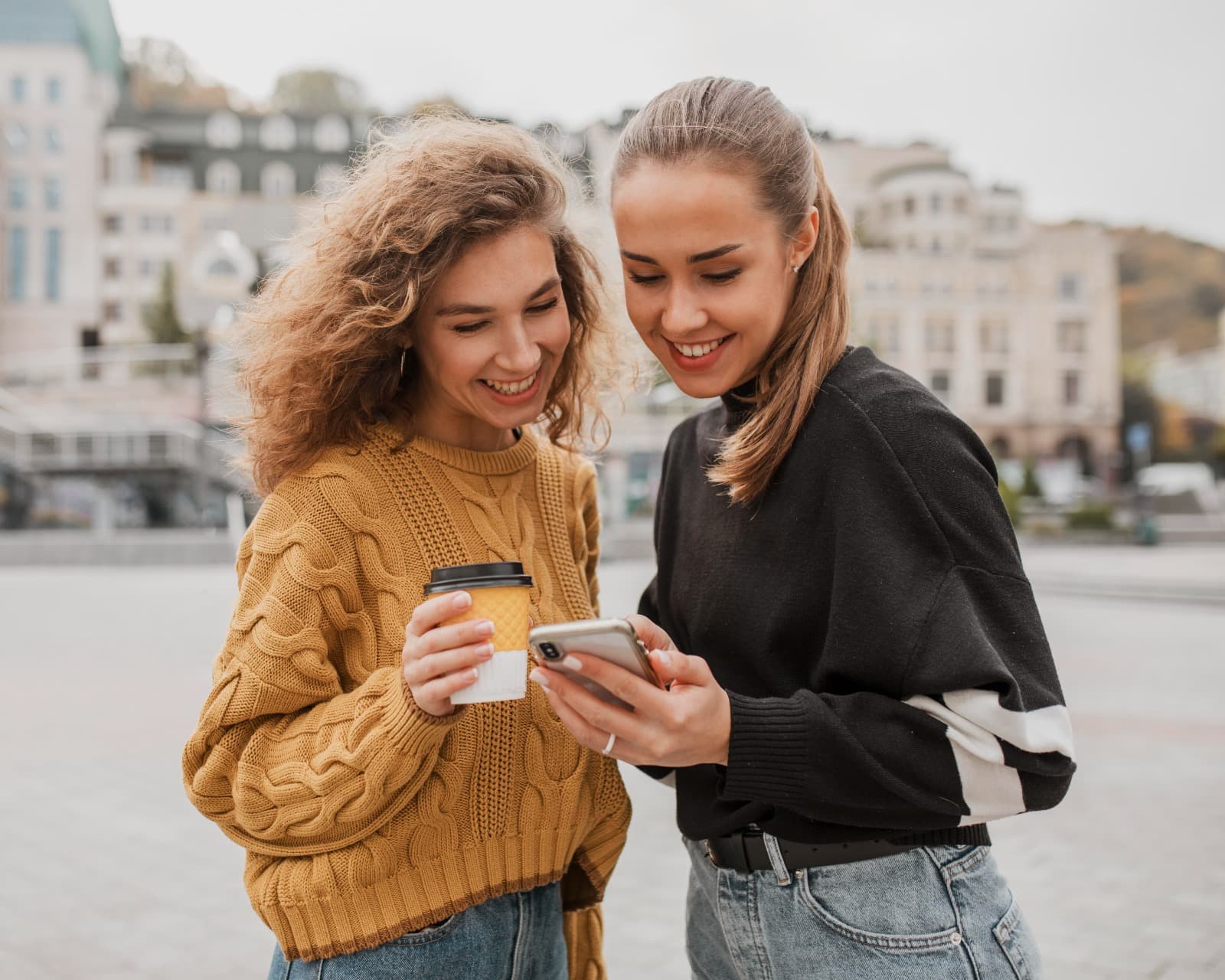 People connecting through travel